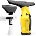 Nettoyeur de vitres rechargeable avec lames raclette 28 et 17 cm pour vitres portes de douche et miroirs ...