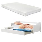 [neu. haus] et[en. casa] canap - lit convertible avec 2 matelas lit gigogne divan canap dappoint bois ...