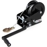 Neu profi treuil manuel avec c�ble m�tallique 1500 kg 10 m noir