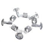Neufu 10pcs clips protection agrafe fixation moteur pr peugeot 206 207 406 407 806