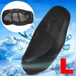 Neufu moto selle housse de sige arrire pad 3d noir l