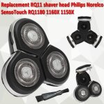 Neufu tte de rasage rasoir rq11 pour philips norelco sensotouch rq1180 1160x 1150x