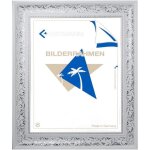 Neumann bilderrahmen cadre baroque blanc - argent d�cor� blanc - argent 917 bia / arg coupe 50x70 cm