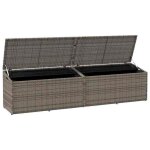 (new 2026)coffre de jardin solomon bo�te de rangement de jardin - fafa - top - meuble de jardin - gris ...