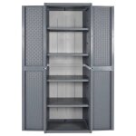(new 2026)colonne dext�rieur cloudgris armoire de rangement de jardin - fafa - top - meuble de jardin ...