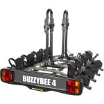 Porte - vélo sur attelage buzzrack - new buzzy bee 4 - 4 vélos - noir - acier Porte - vélo sur attelage buzzrack - new buzzy bee 4 - 4 vélos - noir - acier