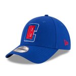 Casquette nba - new era - los angeles clippers - ajustable 9forty - polyester - couleur royal