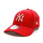New era ny yankees league essential 9 forty cap - red
