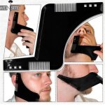 New men beard shaping styling template peigne mens double sided beards peignes beauty tool for hair beard ...