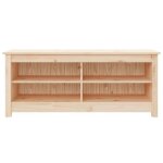 New�meuble dentr�e - bestmeuble - banc � chaussures - 110x38x455cm - bois de pin massif fr9679866
