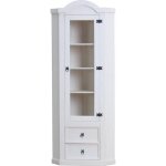 New mexico armoire dangle avec 1 porte vitrée et 2 tiroirs blanc ciré. New mexico armoire dangle avec 1 porte vitrée et 2 tiroirs blanc ciré.
