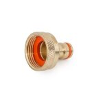 Nez de robinet gw 1 (26 / 34) en laiton pour tuyau darrosage (lot de 2)