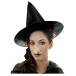 Nez de sorcire en latex - horrorshop - halloween - noir - rutilisable -  partir de 5 ans