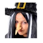 Nez de sorcire avec verrue et bande de caoutchouc - horrorshop - accessoire de dguisement pour adulte ...