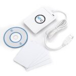 Nfc acr122u rfid  puce sans contact lecteur & graveur / usb + sdk + 5x mifare ic carte