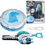 Nfinity nado toupie avec lanceur pour enfants jouets en m�tal gold warrior phoenix