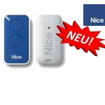 Nice inti2b metteur de transmission  2 canaux bleu 433. 92mhz code de roulement. compatible avec les ...