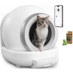Nice kitty - litire autonettoyante pour chats 65 l dmontable et lavable - connectivit bluetooth - ...