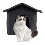 Niche chauffante pour chien abri extérieur pour chat effrayant abri pour chat résistant aux intempéries ... Niche chauffante pour chien abri extérieur pour chat effrayant abri pour chat résistant aux intempéries ...