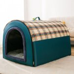 Niche pour chien interieur confortabletaille xxl pour chien grand 2 en 1 niche chien interieur maison ...