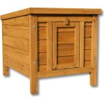 Niche pour chien et petits animaux - rongeurs - clapier lapin - bois dpica - toit tanche - 420x515x430mm ...