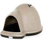 Niche en plastique pour chiens indigo