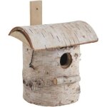 Nichoir maison  oiseaux en bouleau