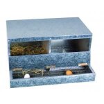 Nid pondoir galvanis oeuf 2 poules 62x45x34cm