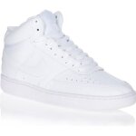 Nike baskets court vision mid blanc femme