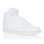 Nike baskets ebernon mid - femme - blanc