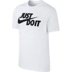 Nike t - shirt manches courtes blanc homme