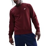 Nike sweat - shirt club fleece rouge - fn3886 - 619