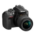 Nikon d3400 kit (af - p 18 - 55 vr) noir appareil photo numerique reflex