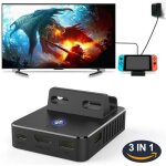 Pour nintend switch dock base tv type c sortie socle de charge commutateur refroidissement support un ...