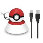Nintendo switch station de charge avec type - c c�ble de chargeur poke ball plus
