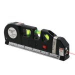 Niveau à bulle laser - mavura - fixit - laser 4 en 1 - ruban à mesurer - led Niveau à bulle laser - mavura - fixit - laser 4 en 1 - ruban à mesurer - led