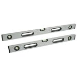 Niveau � bulle - mannesmann - 600 mm - aluminium - 2 fioles - double nervure