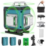 Niveau laser - bogseth - 4x360 - autonivelant - sans fil - mode manuel