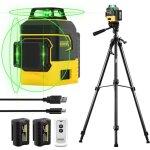 Niveau laser niveau laser mit tr�pied 3�360 vert 12 lignes autonivelant