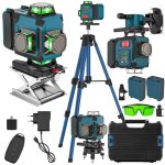 Niveau laser multifonction 16 lignes 360� avec tr�pied machine de niveau laser auto - nivelante instrument ...