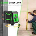 Niveau laser de petite taille avec lignes horizontales et verticales pour construction accrochage dimages ...