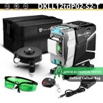 Niveau laser rotatif 360 auto nivelant 3d 12 lignes - deko - dkll12tdp02 set2t - noir - vert - aluminium ...