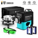 Niveau laser rotatif 360 auto nivelant 3d 12 lignes 3d - deko - ll12 - hvg set1 - noir - vert / rouge ... Niveau laser rotatif 360 auto nivelant 3d 12 lignes 3d - deko - ll12 - hvg set1 - noir - vert / rouge ...