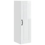 Promotion no�l?�l�ment bas de cuisine - 1 porte - armoire de cuisine avec �tag�re blanc brillant 30x31x100cm ...