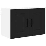 Promotion no�l?meuble mural de cuisine - �l�ment haut de cuisine - capacit� max : 75 kg - noir 60x31x40cm ...