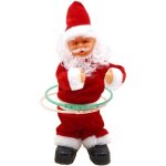 Nol pre nol figure hula hoop chanter la danse electric santa claus jouets pour enfants dcorations ...