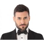 Noeud papillon satin� noir