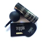 Noir 1 jeu - toppik poudre de repousse des cheveux kerbrian applicateur de fibres capillaires pompe de ...