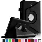 Noir 360 rotatif lger tui housse de stand pour samsung galaxy tab a (t550) 9. 7 pouces tablet pc + ...