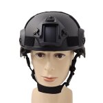 Le noir - 38 - 50 cm - casque tactique pour enfants lger rapide pour garons jeu cs airsoft mh quipemen ...